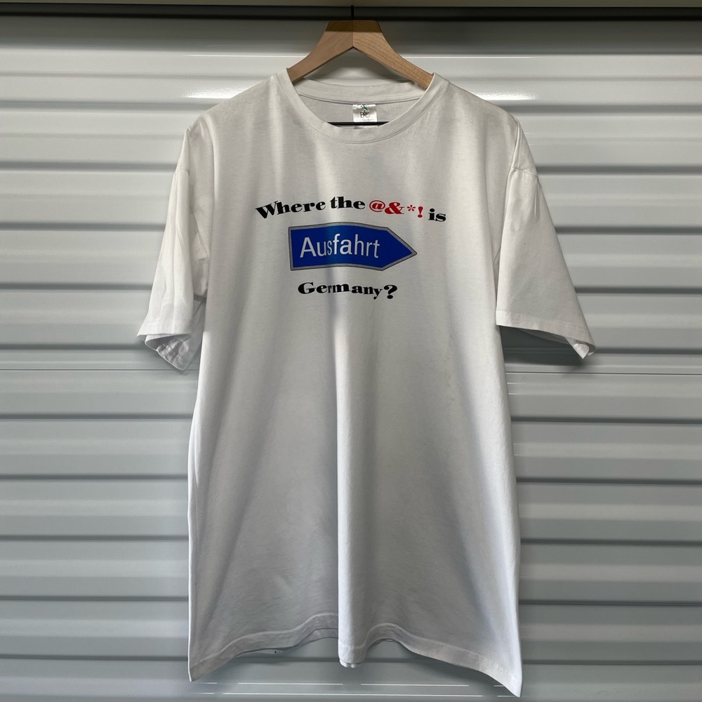 Vintage “Where The @&*! Is Ausfahrt Germany” Tee